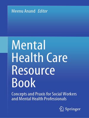cover image of Mental Health Care Resource Book